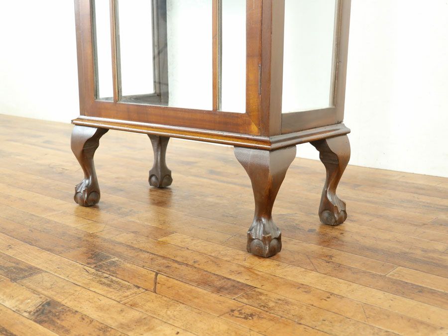 アンティーク クロス張替済ショーケース 80041