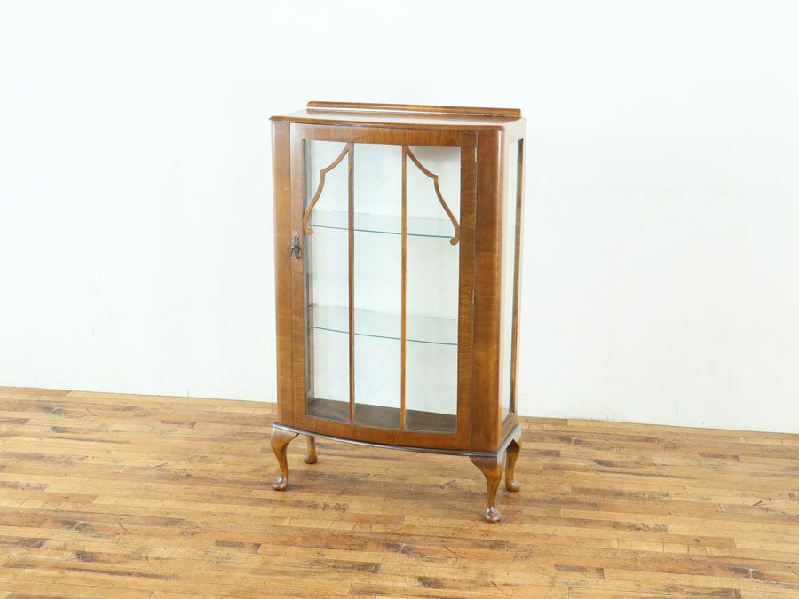 アンティーク クロス張替済ショーケース 80116