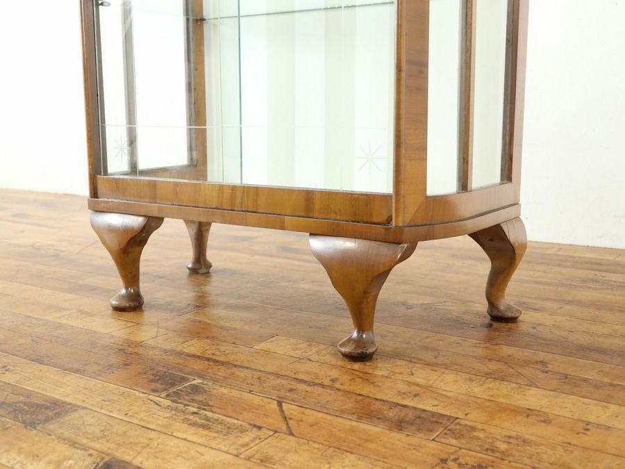 アンティーク クロス張替済ショーケース 80099