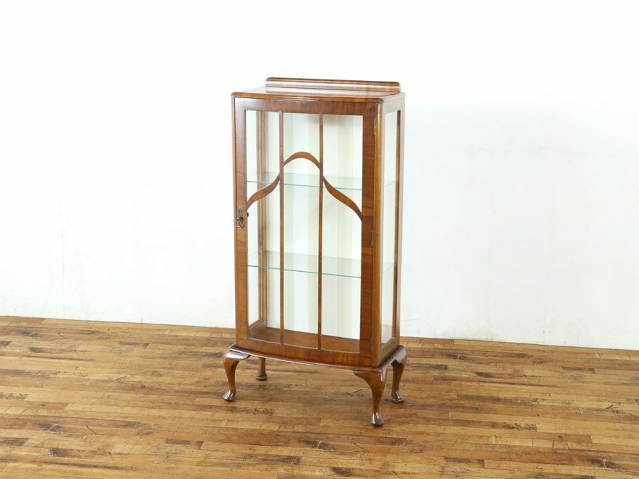 アンティーク クロス張替済ショーケース 80011