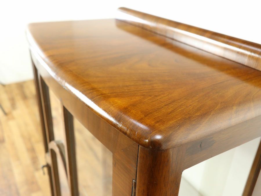 アンティーク クロス張替済ショーケース 80011