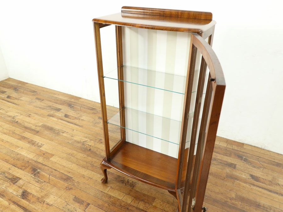 アンティーク クロス張替済ショーケース 80011