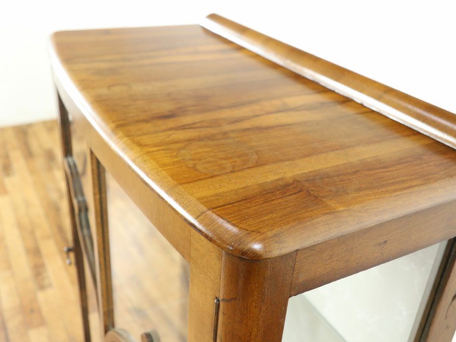 アンティーク クロス張替済ショーケース 80097