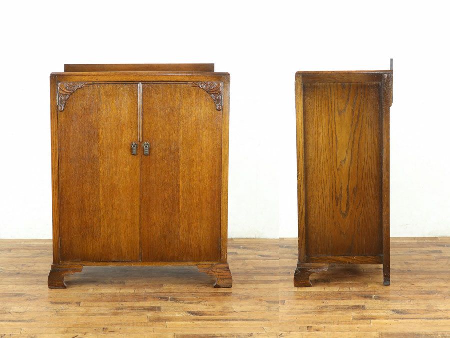 アンティーク家具 キャビネット 80340