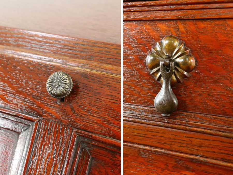 アンティーク家具 ビューロー 80273