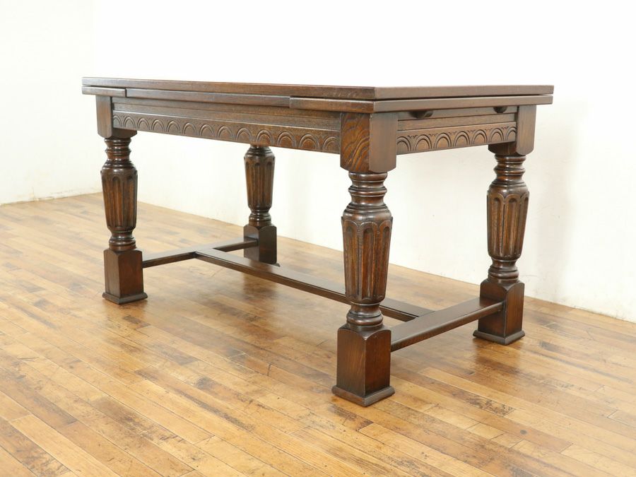 アンティーク家具 ドローリーフテーブル 80324