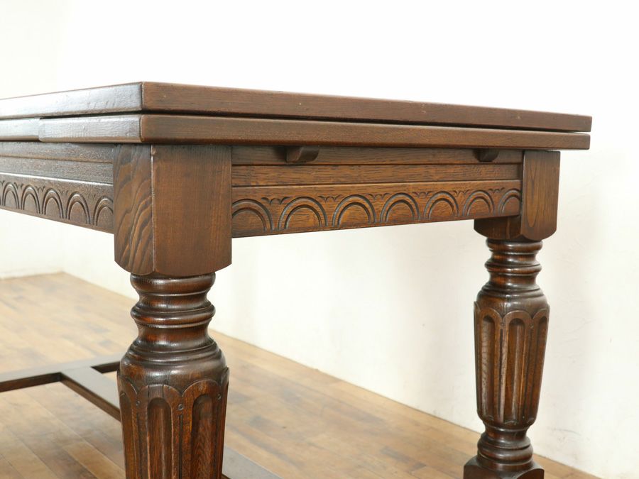 アンティーク家具 ドローリーフテーブル 80324