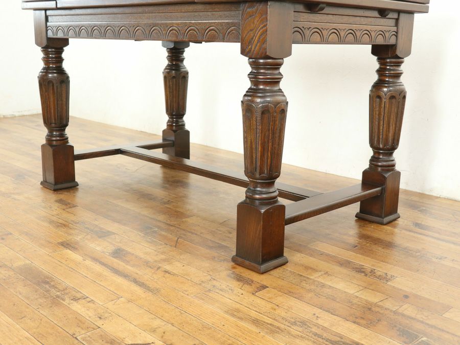 アンティーク家具 ドローリーフテーブル 80324