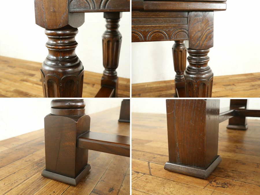 アンティーク家具 ドローリーフテーブル 80324