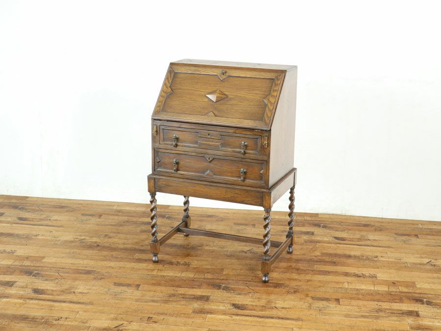 アンティーク家具 ビューロー 80252