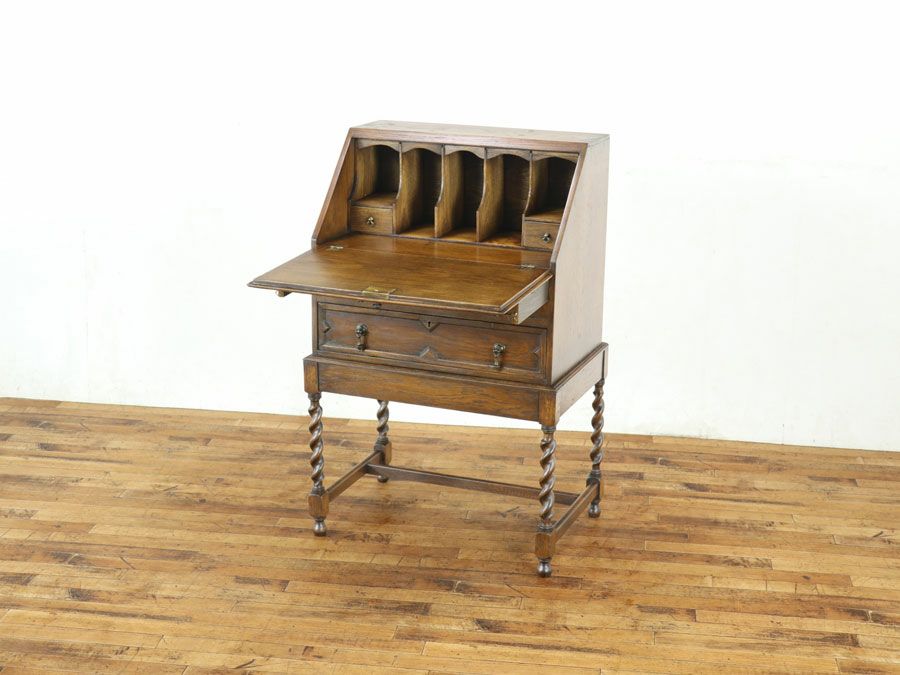 アンティーク家具 ビューロー 80252