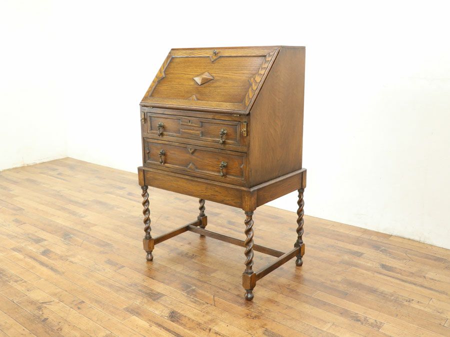 アンティーク家具 ビューロー 80252