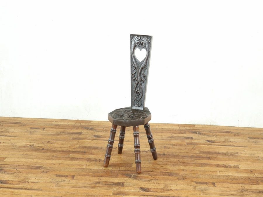 アンティーク家具 スピニングチェア 80288