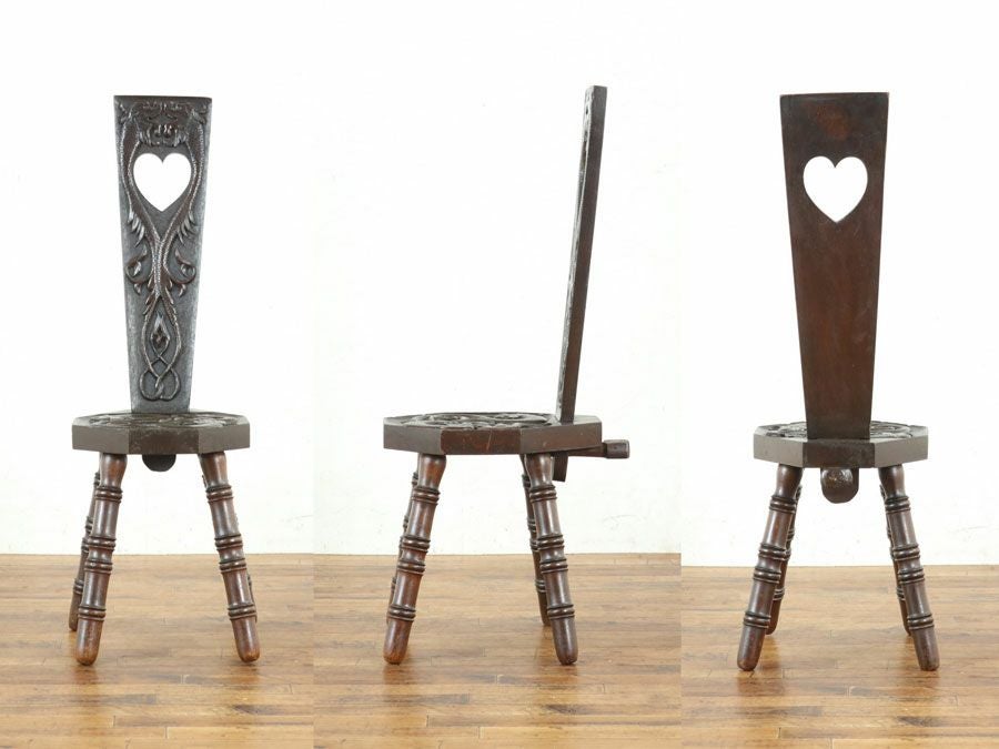 アンティーク家具 スピニングチェア 80288