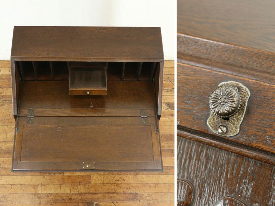 アンティーク家具 ビューロー 80257