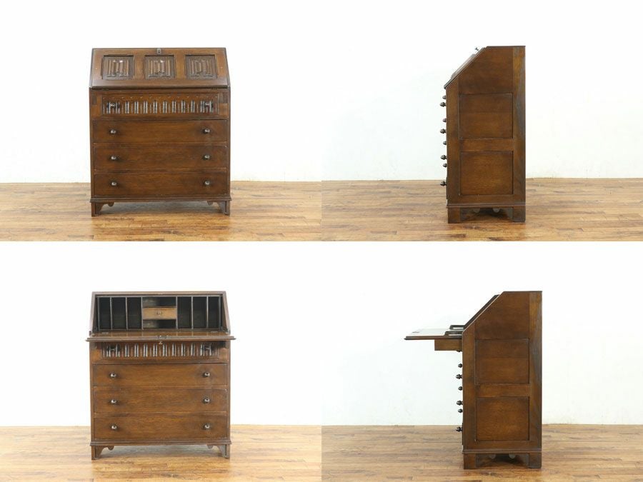 アンティーク家具 ビューロー 80257
