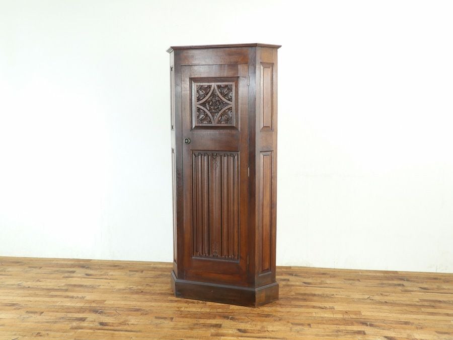 アンティーク家具 コーナーローブ 80323