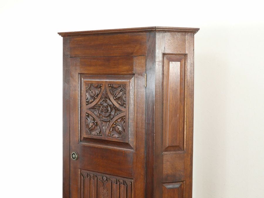 アンティーク家具 コーナーローブ 80323