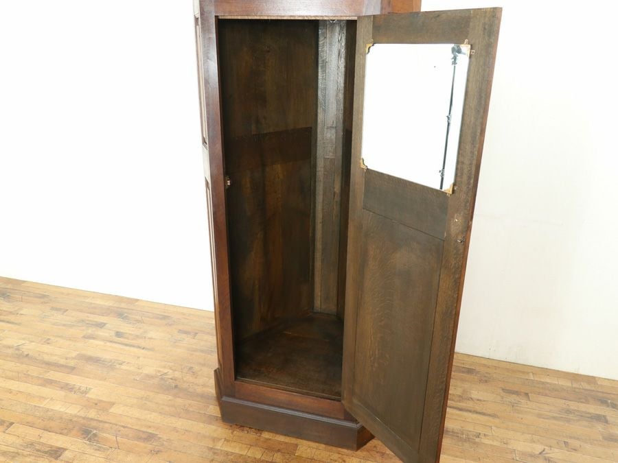 アンティーク家具 コーナーローブ 80323