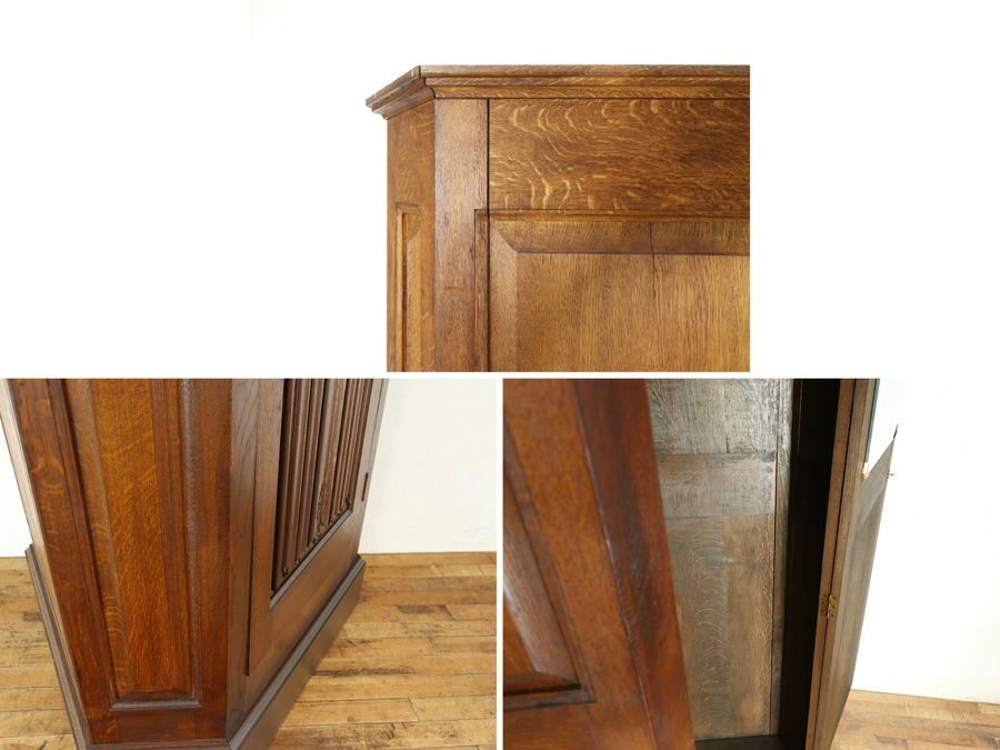 アンティーク家具 コーナーローブ 80323