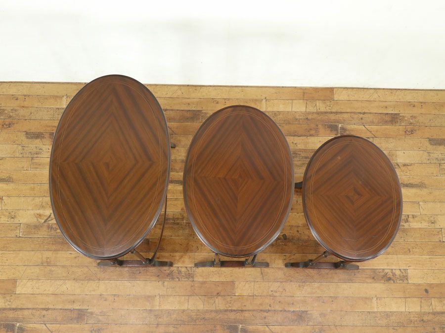 アンティーク家具 ネストテーブル 80327