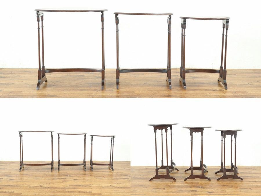 アンティーク家具 ネストテーブル 80327