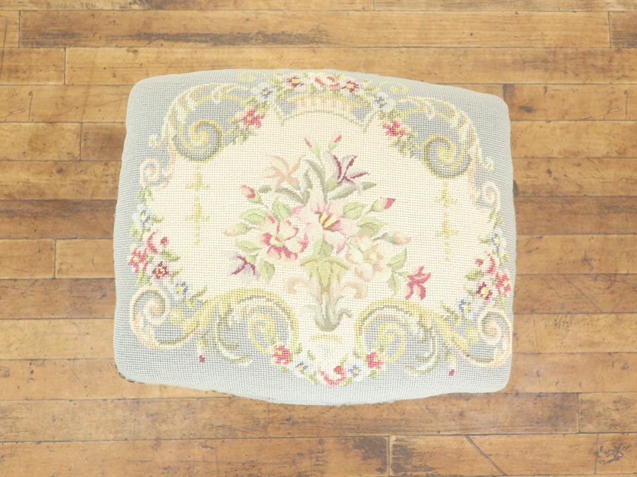 アンティーク家具 スツール 65244a