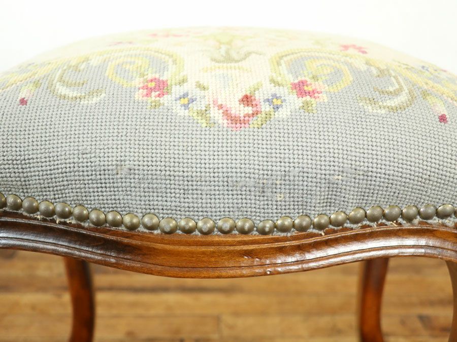 アンティーク家具 スツール 65244a