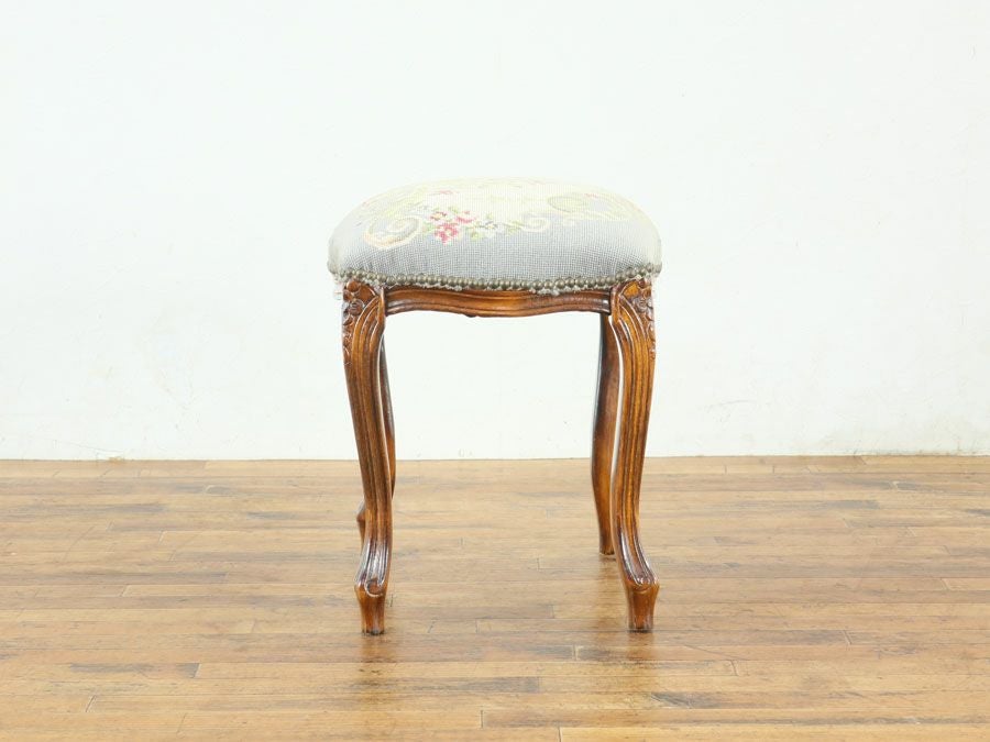 アンティーク家具 スツール 65244a