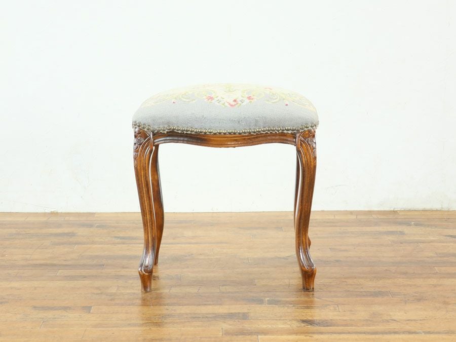 アンティーク家具 スツール 65244a