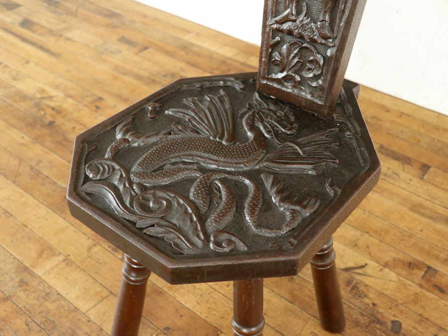 アンティーク家具 スピニングチェア 80287