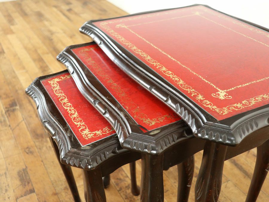 アンティーク家具 ネストテーブル 80227