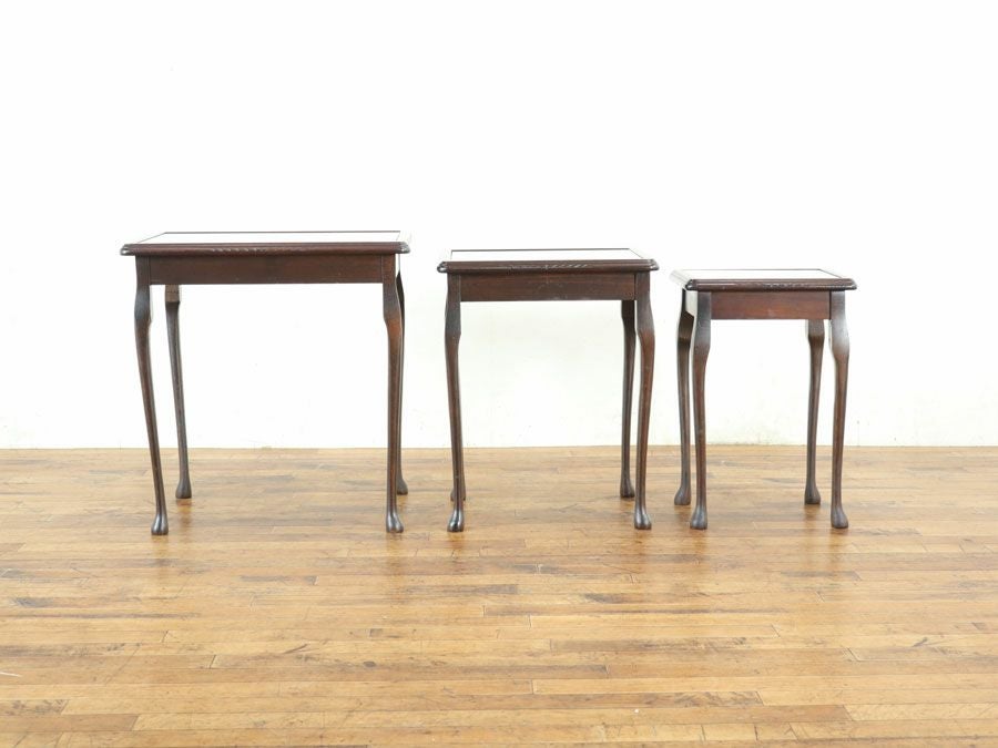 アンティーク家具 ネストテーブル 80231a