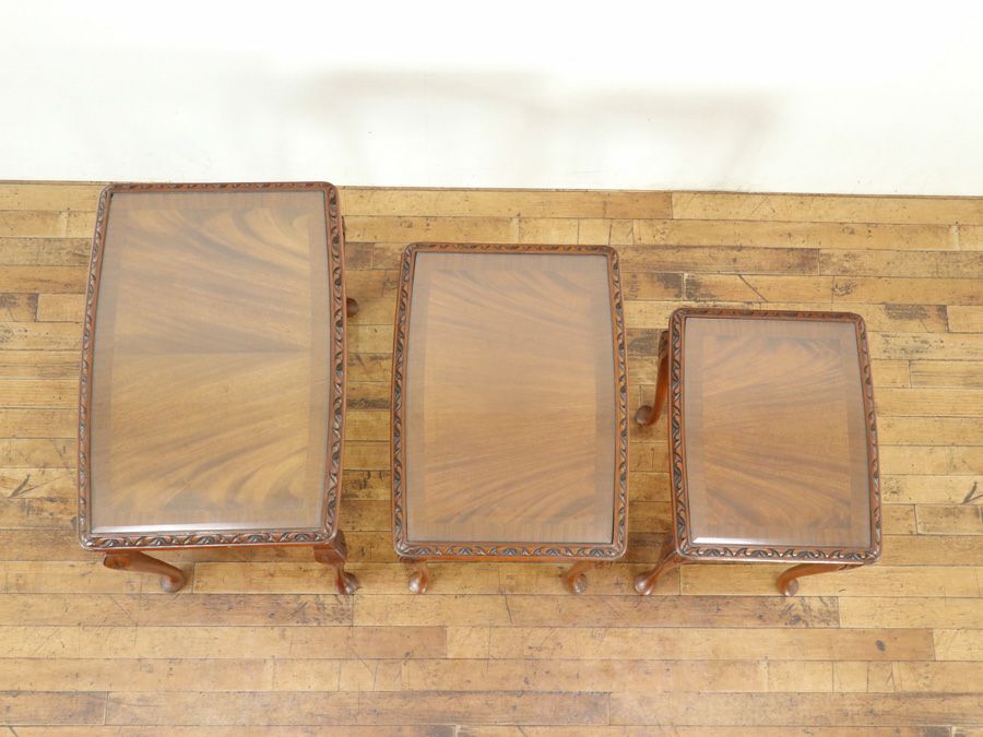 アンティーク家具 ネストテーブル 80233