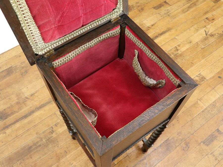 アンティーク家具 ソーイングボックス 80305