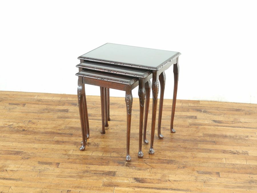 アンティーク家具 ネストテーブル 80231b