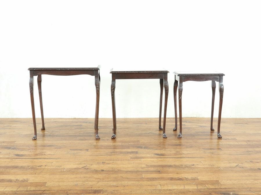 アンティーク家具 ネストテーブル 80231b