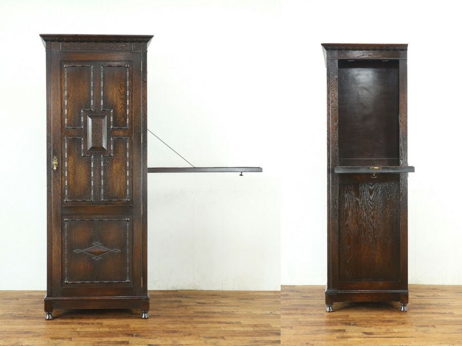 アンティーク家具 ワードローブ 80290