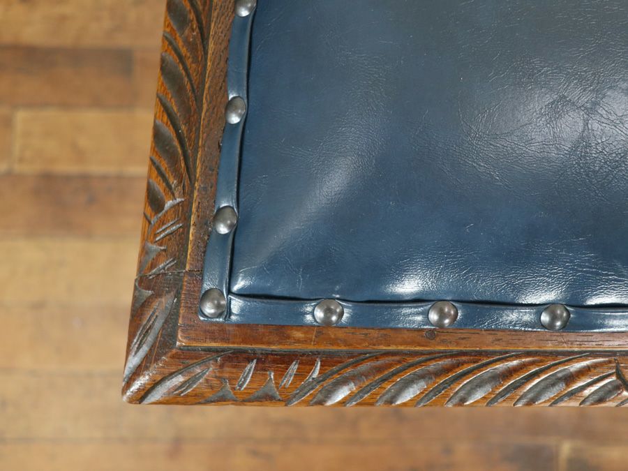 アンティーク家具 張替済チェア 65242