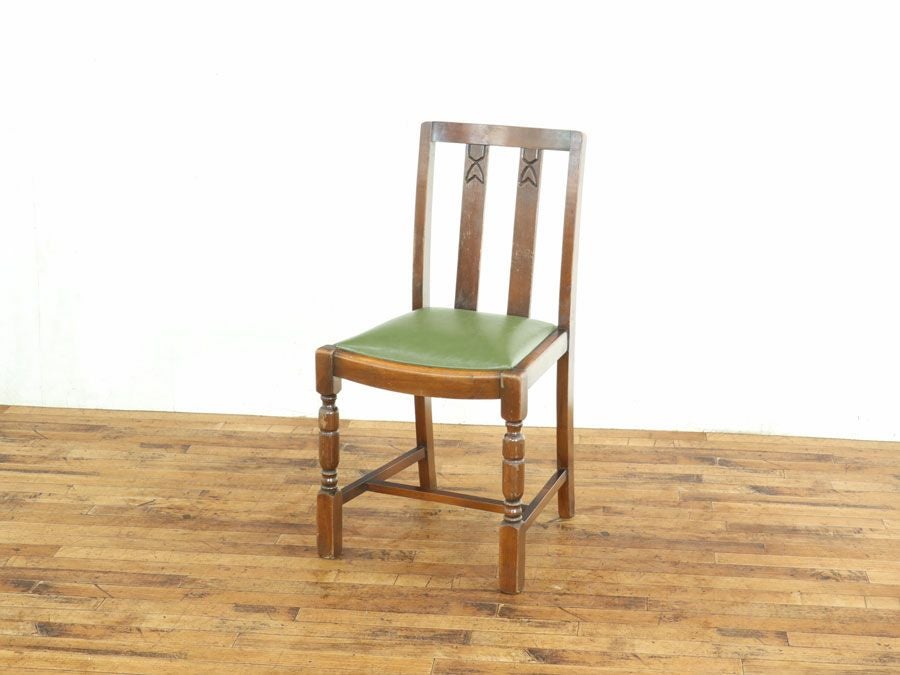 アンティーク 張替済ダイニングチェア 80052a