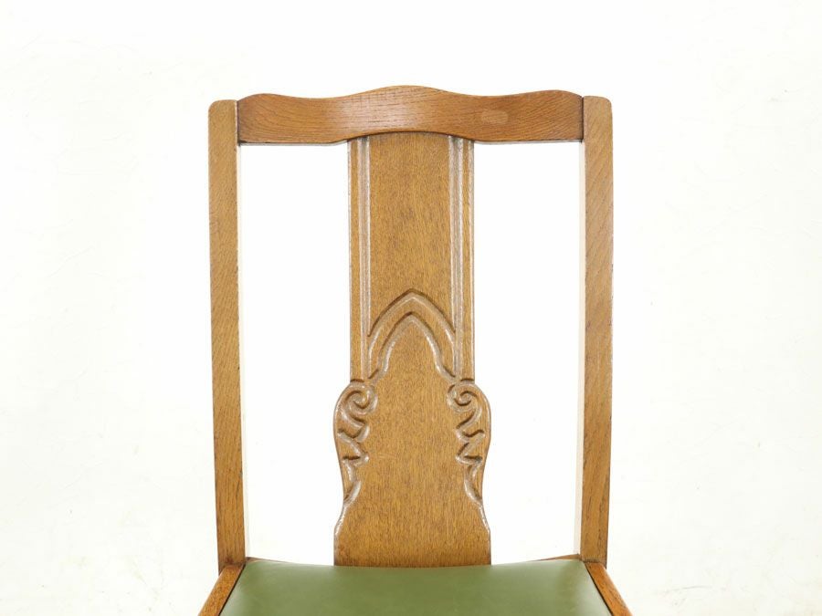 アンティーク 張替済ダイニングチェア 80262