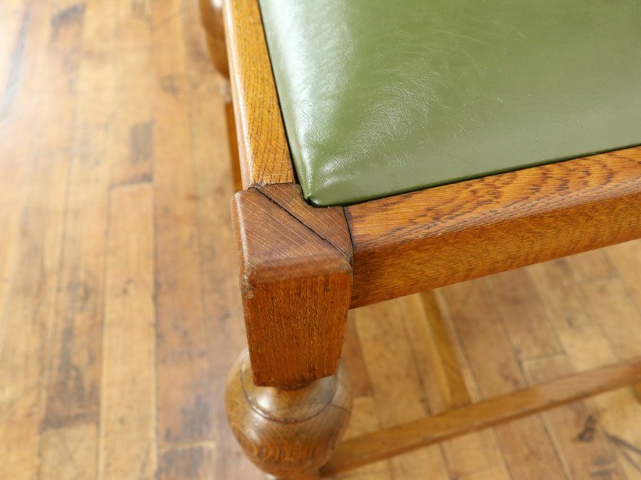 アンティーク 張替済ダイニングチェア 80262