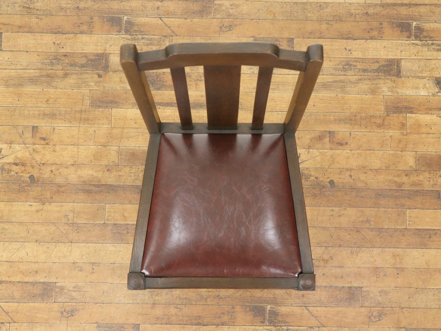 アンティーク 張替済ダイニングチェア 80261