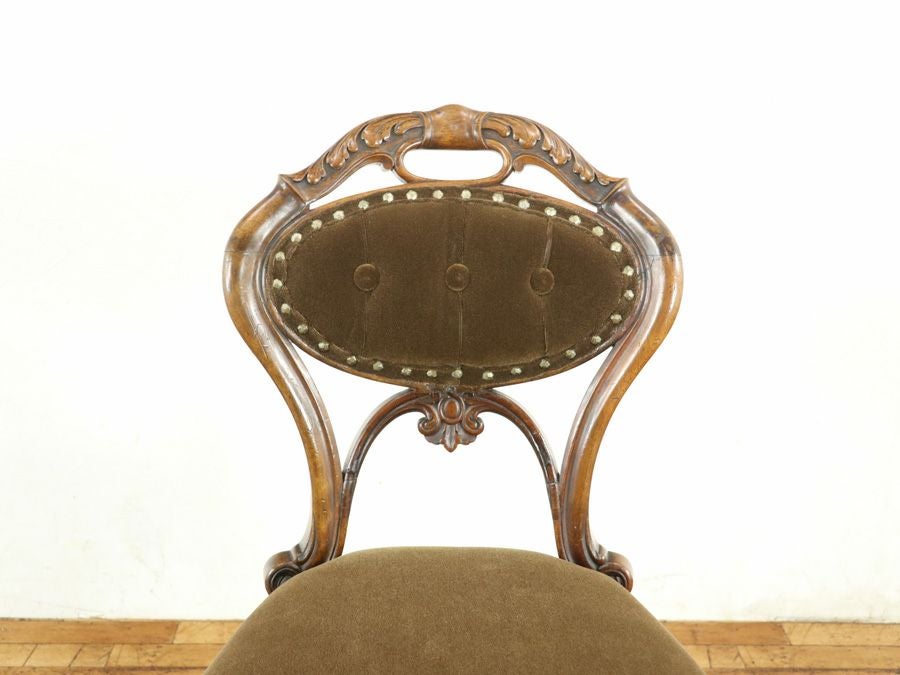 アンティーク家具 張替済アームチェア 80281