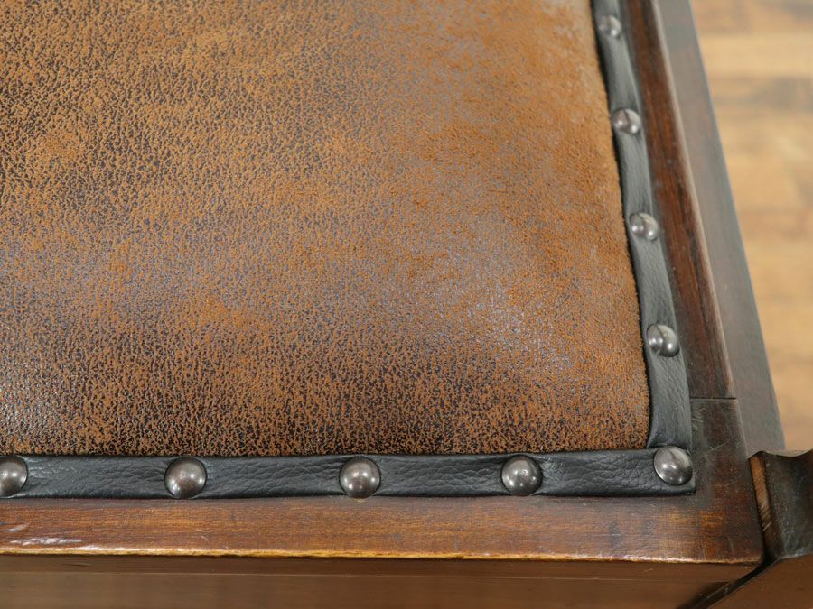 アンティーク家具 張替済スツール 80090