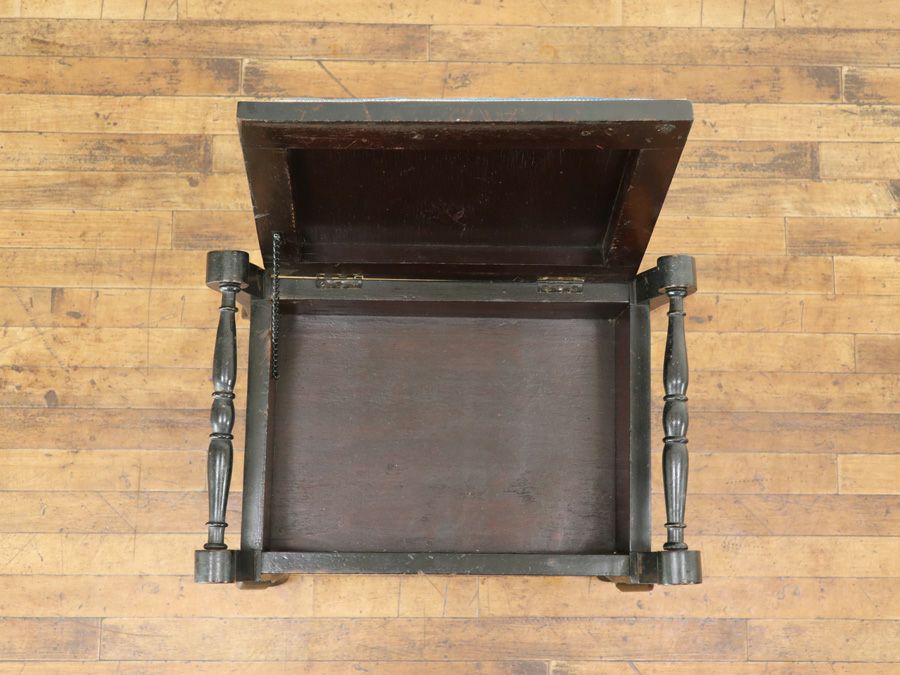 アンティーク家具 張替済スツール 80026