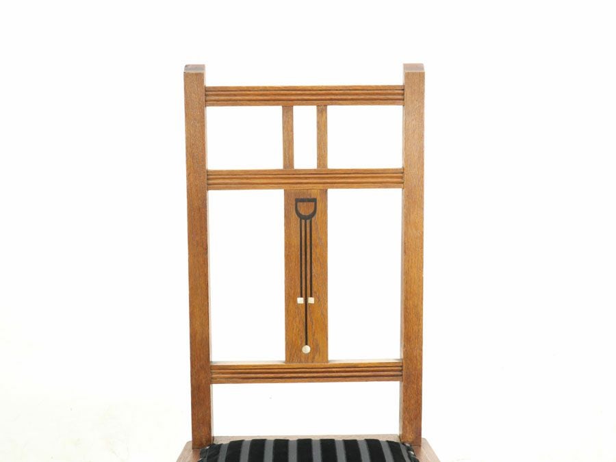 アンティーク家具 張替済チェア 70586