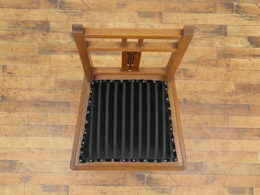 アンティーク家具 張替済チェア 70586