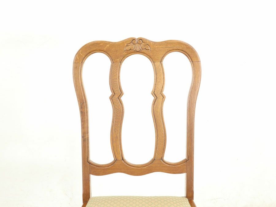 アンティーク 張替済ダイニングチェア 65300b