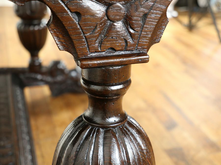 ドルフィンテーブル　アンティークフレックス